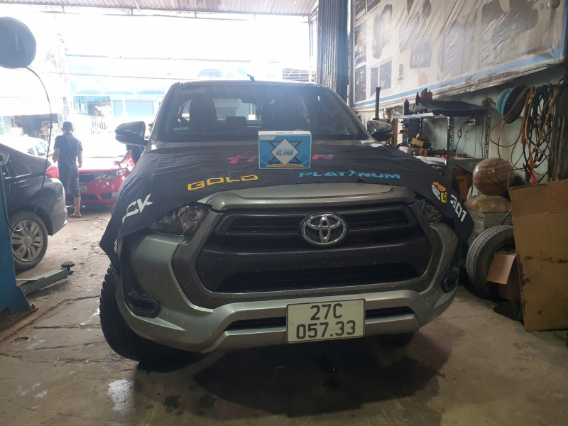 Độ đèn nâng cấp ánh sáng Nâng cấp ánh sáng bi gầm cho xe hilux